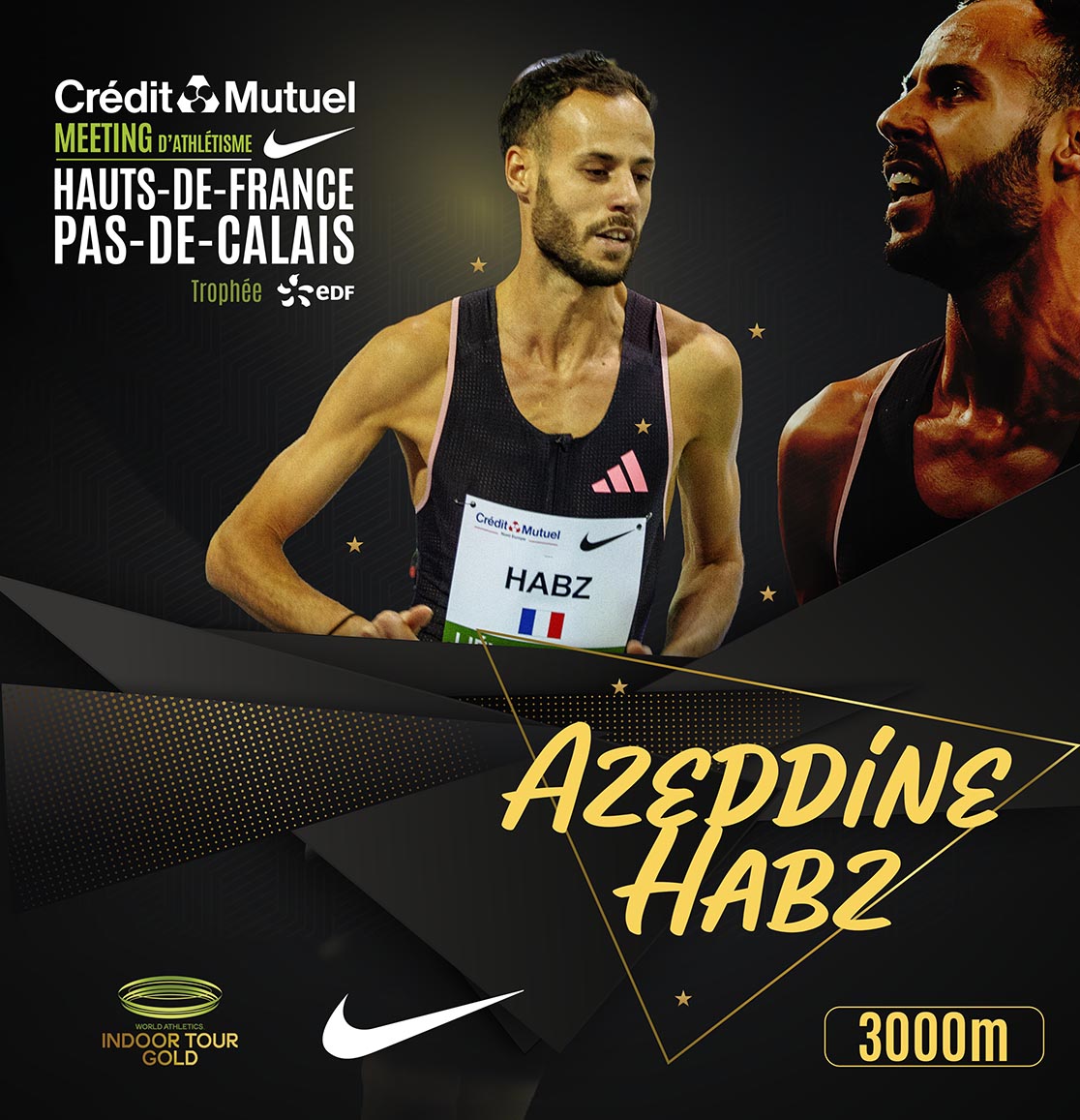 Le meilleur miler tricolore, Azeddine Habz pour un 5ème record de France ?